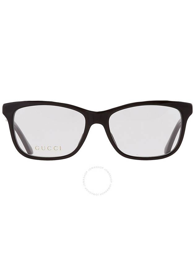 Eyewear Square Acetate Eyeglasses Black - GUCCI - BALAAN 2