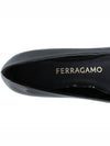 Vara Bow Ballet Flat Black - SALVATORE FERRAGAMO - 9