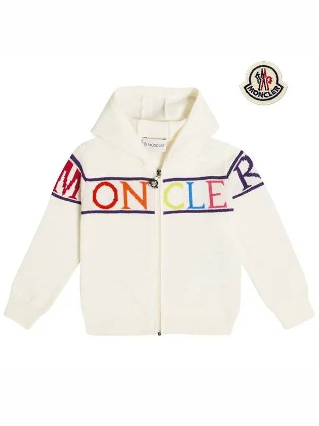 Baby Girls Hooded Zip up Cardigan 9B00002 M1241 034 2A 3A - MONCLER - BALAAN 2