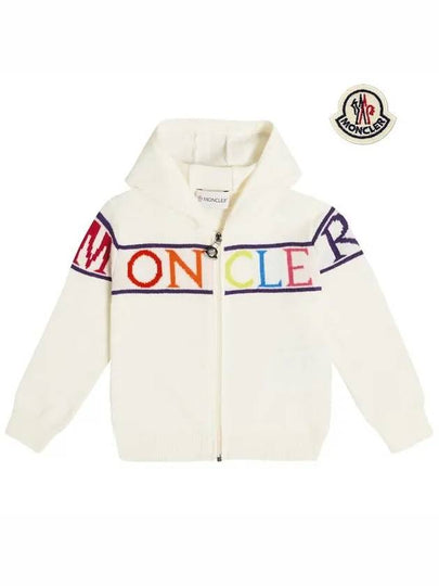 Baby Girls Hooded Zip up Wool Cardigan 9B00002 M1241 034 - MONCLER - BALAAN 2