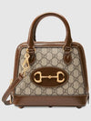 Horsebit 1955 Mini Top Handle Tote Bag Brown - GUCCI - BALAAN 2