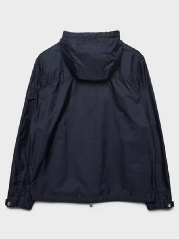 Etiache Rain Hooded Zip Up Blue - MONCLER - BALAAN 4