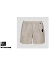 Lens Pocket Swim Shorts Grey - CP COMPANY - BALAAN.