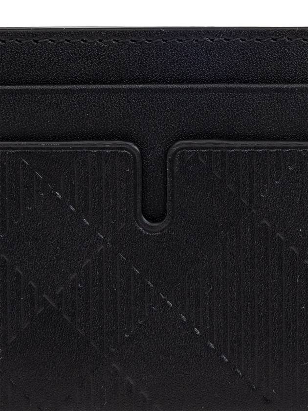 Burberry Leather Card Case Men s Black - BURBERRY - BALAAN 5