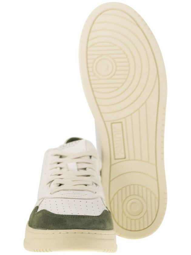 MEDALIST LOW - Sneakers in goatskin and suede - AUTRY - BALAAN 5