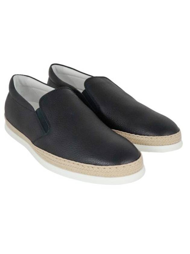 Men's Leather Slip-Ons Black - TOD'S - BALAAN 3