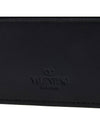 VLTN Logo Print Card Wallet Black - VALENTINO - BALAAN 8