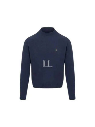 Fisherman Jumper Knit Top Navy - VIVIENNE WESTWOOD - BALAAN 2