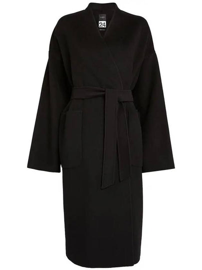 23FW Clipper Belted Wool Coat Black 2350160133 013 - MAX MARA - BALAAN 2