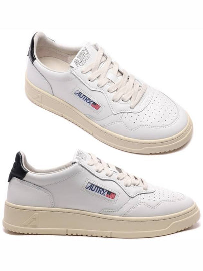 Medalist Black Tab Low Top Sneakers White - AUTRY - BALAAN 2