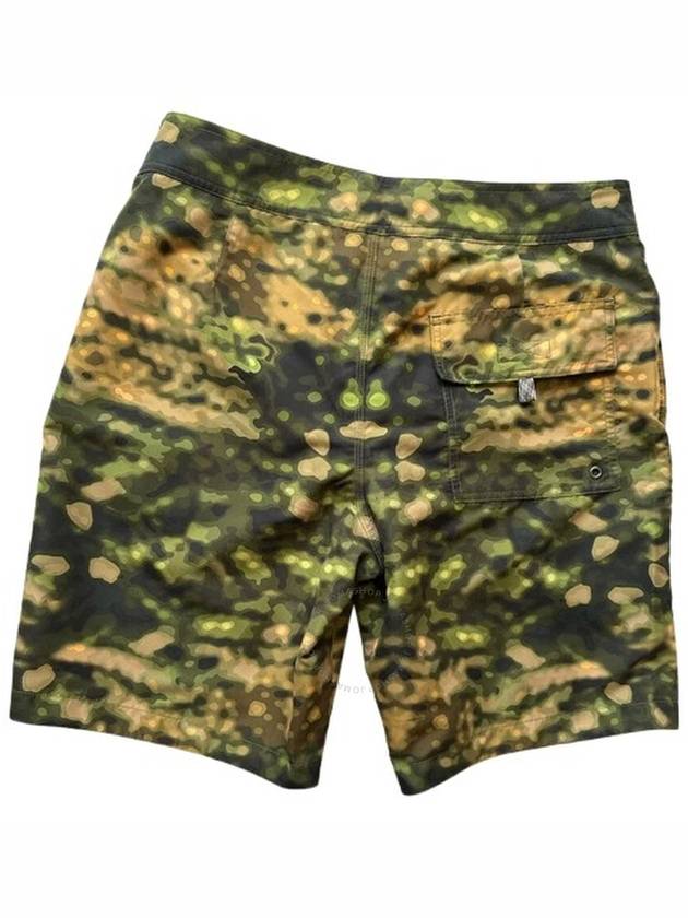 Burberry Breton Camo Print Swim Shorts, Size XXXL - BURBERRY - BALAAN 2