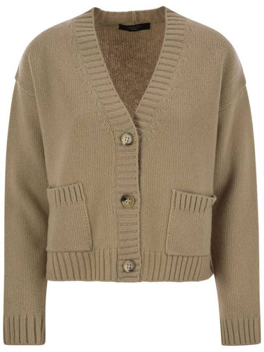 ARAD - Soft wool cardigan - WEEKEND MAX MARA - BALAAN 1