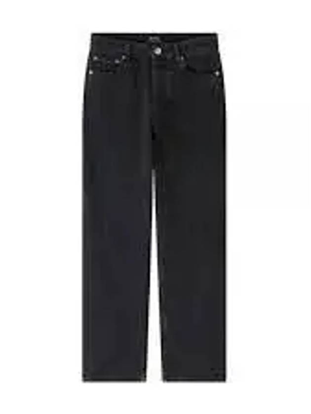 Naomi Straight Jeans Black - A.P.C. - BALAAN 2