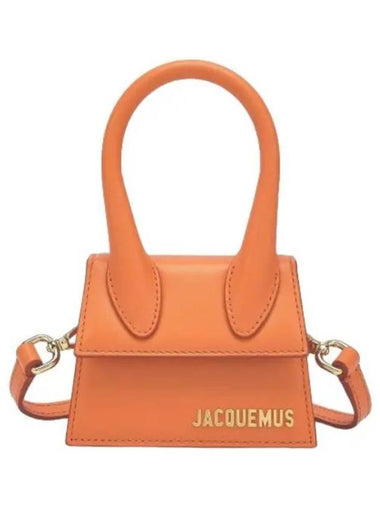 Jacquemus Mini Le Chiquito Shoulder Bag Orange - JACQUEMUS - BALAAN 1