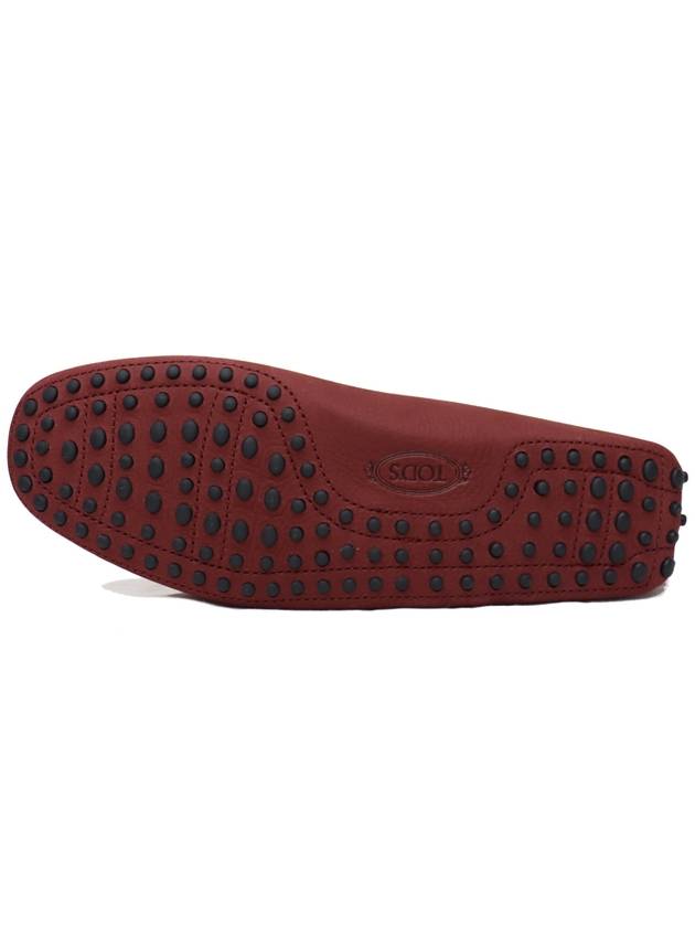 Gomino Nubuck Driving Shoes Red - TOD'S - BALAAN.