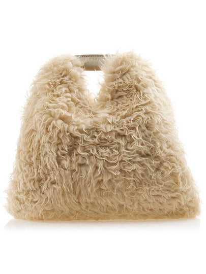 Faux Fur Tote Bag Beige - MAISON MARGIELA - BALAAN 2