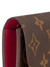 Emily Monogram Long Wallet Fuchsia - LOUIS VUITTON - BALAAN 7