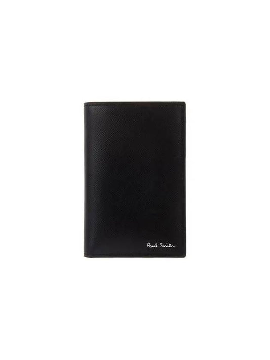 Mini Print Fold Wallet Black 271688 - PAUL SMITH - BALAAN 1