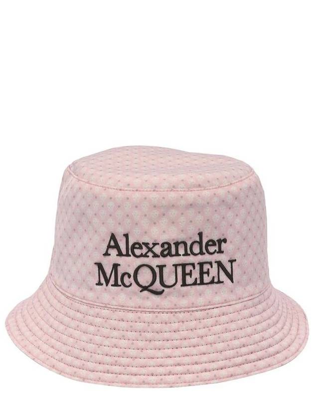 Logo Reversible Bucket Hat Black - ALEXANDER MCQUEEN - BALAAN 3