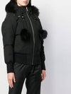 Women's Original Debbie Bomber Jacket Black Fox Fur Black - MOOSE KNUCKLES - BALAAN 4