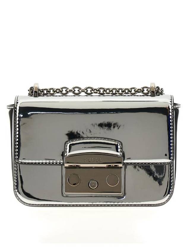 Borsetta Metropolis Mini Cross Bag Silver - FURLA - BALAAN 1