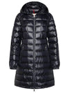 Women's Amintore Long Down Padding Navy - MONCLER - BALAAN 1