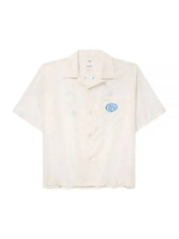 24 0124105011009 white Crosby short sleeve shirt - VISVIM - BALAAN 1