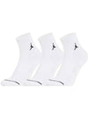 Jordan Everyday Ankle Socks 3 Pack White - NIKE - BALAAN 1