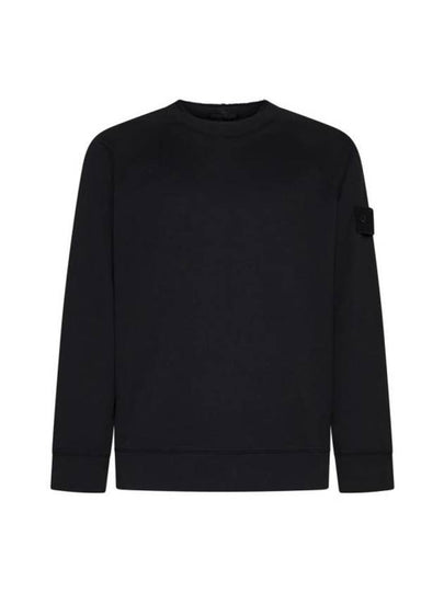 Compass Badge Sweatshirt Black - STONE ISLAND - BALAAN 2