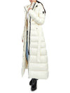 CALINA R CREAM Women's Hooded Long Padded Jumper Coat - MACKAGE - BALAAN 8