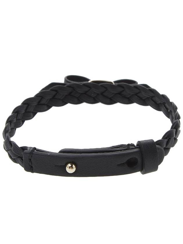 Vara Bow Leather Bracelet Black - SALVATORE FERRAGAMO - BALAAN 4