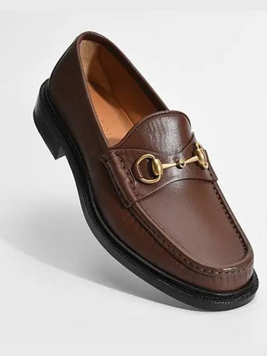 723562 Horsebit Loafer Brown - GUCCI - BALAAN 2