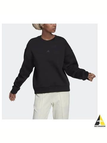 adidas ALL SZN Fleece Sweatshirt HJ7995 - ADIDAS - BALAAN 1