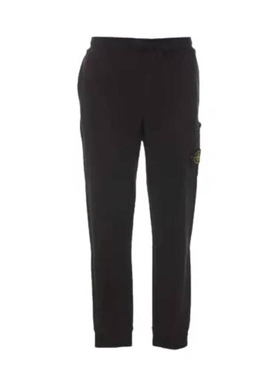 Compass Badge Capered Track Pants Black - STONE ISLAND - BALAAN 2