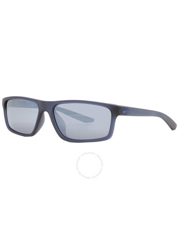 Nike Silver Flash Rectangular Unisex Sunglasses CHRONICLE MI CW4656 410 59 - NIKE - BALAAN 3