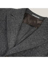 Men's Wool Blazer Jacket Grey - BRUNELLO CUCINELLI - BALAAN 8