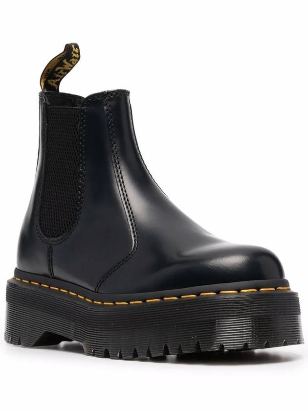 Women's 2976 Quad Chelsea Boots Black - DR. MARTENS - BALAAN 3