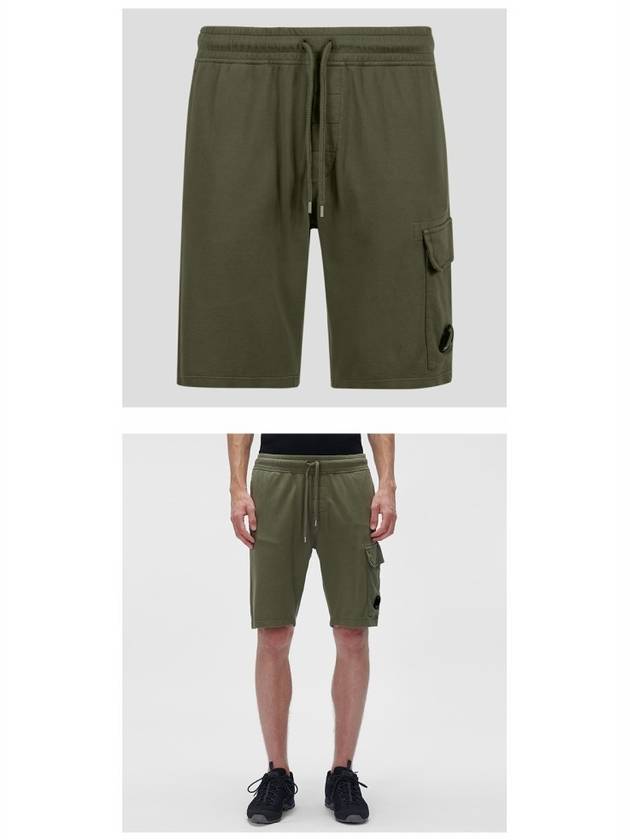 Lens Wappen Pocket Training Shorts Khaki - CP COMPANY - BALAAN 5