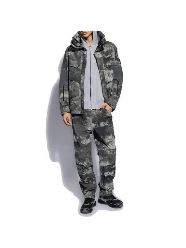 Camouflage Straight Pants Grey - STONE ISLAND - BALAAN 5