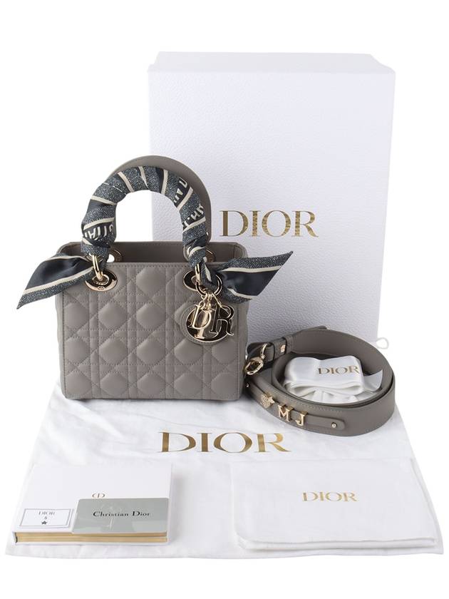 M0538OCAL Lambskin Cannage Lady My ABC Small Department Store Warranty 33951 - DIOR - BALAAN 8