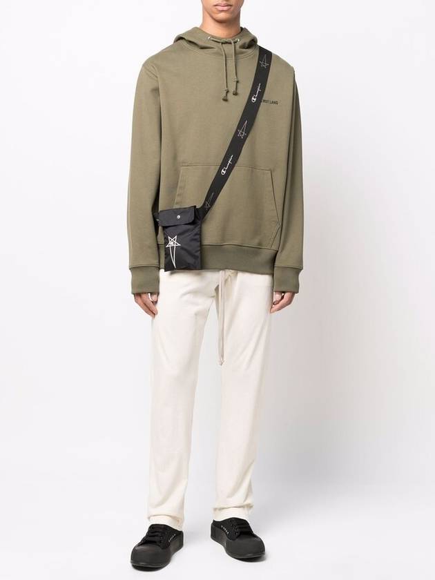 X ChampionRick Owen logoembroidered messenger bag - RICK OWENS - BALAAN 9