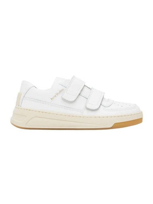 Velcro Strap Low Top Sneakers White - ACNE STUDIOS - BALAAN 1