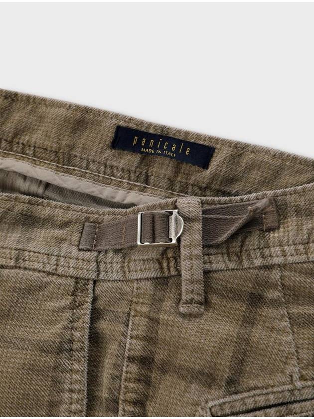 Made In Italy Check Cargo Cotton Pants F HCPT58 - PANICALE - BALAAN 5