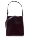 Sock Virginie Strap Small Tote Bag Burgundy - A.P.C. - BALAAN 3