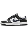 Dunk Low Essential Low Top Sneakers Black Paisley - NIKE - BALAAN 2