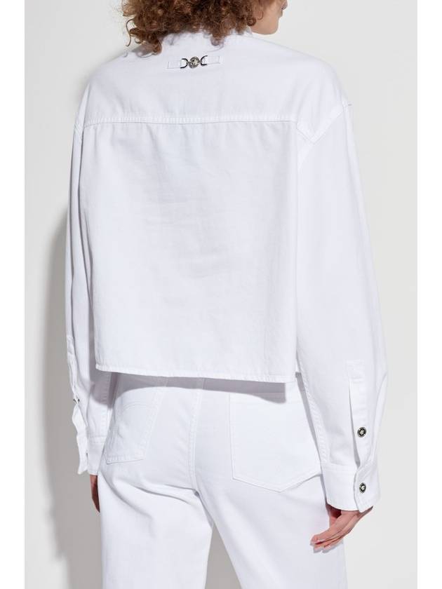 Versace Shirt With Pocket, Women's, White - VERSACE - BALAAN 4