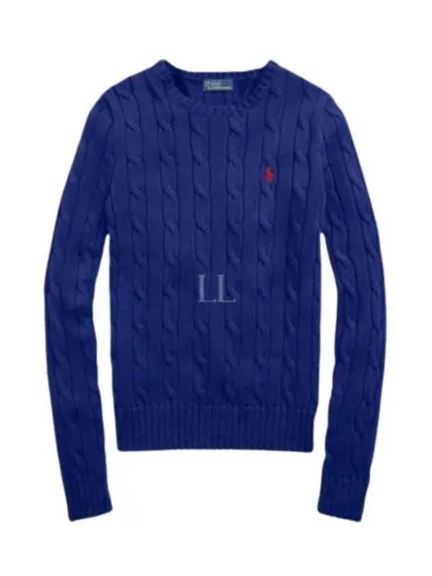 Pony logo cable knit 211891640006 - POLO RALPH LAUREN - BALAAN 1