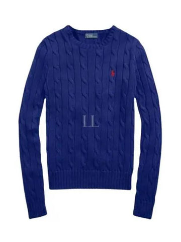 Pony logo cable knit 211891640006 - POLO RALPH LAUREN - BALAAN 1