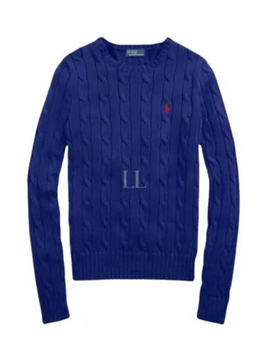 Pony logo cable knit 211891640006 - POLO RALPH LAUREN - BALAAN 1