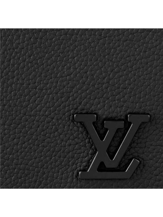 LV Aerogram Multiple Half Wallet Black - LOUIS VUITTON - BALAAN 4